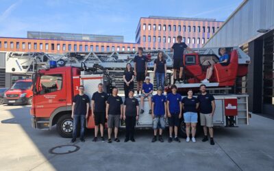 Jugendfeuerwehr: Ausflug zur Berufsfeuerwehr Regensburg