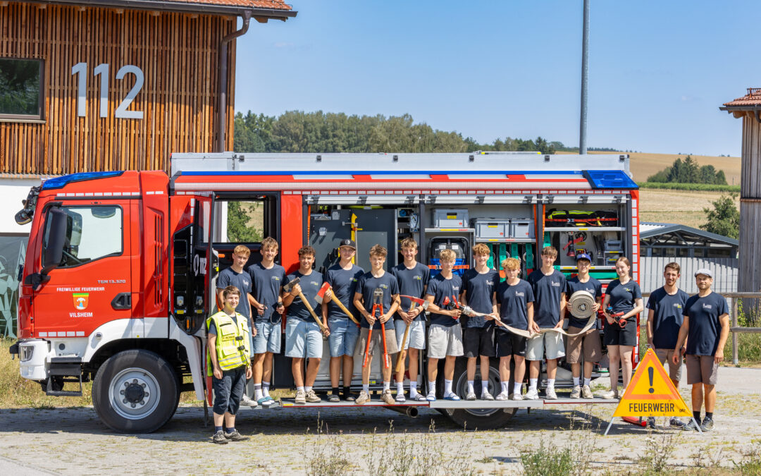 Jugendfeuerwehr Vilsheim absolvierte 24-Stunden-Übung 